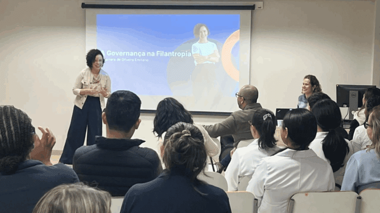 Palestra sobre Governança no Âmbito da Filantropia Estratégica